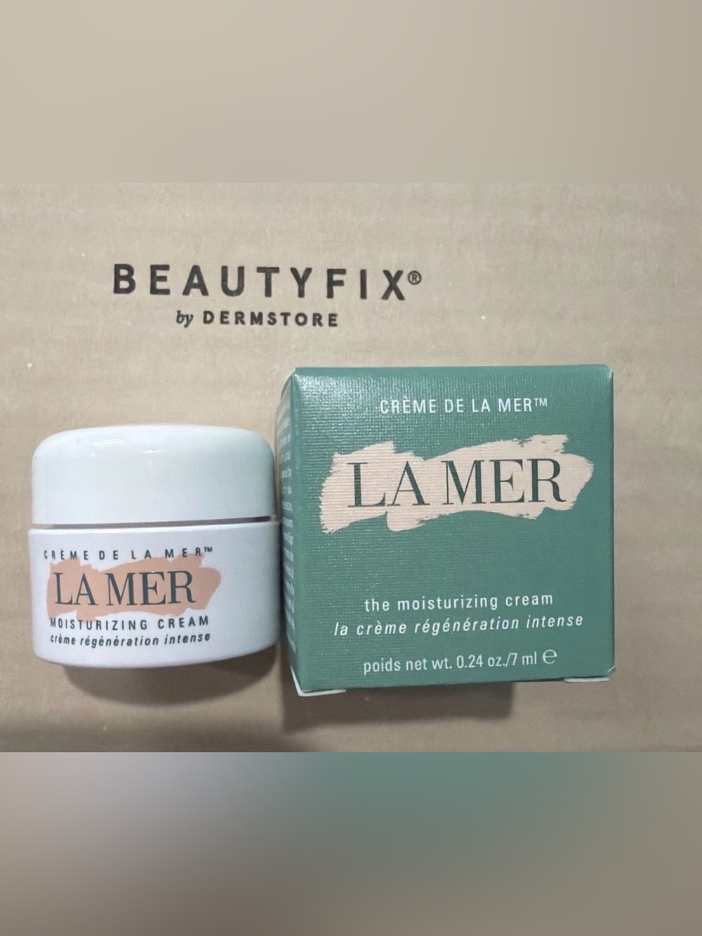 La Mer Crème de la Mer The Moisturizing Cream .24 fl oz  7 ml Travel Size NIB